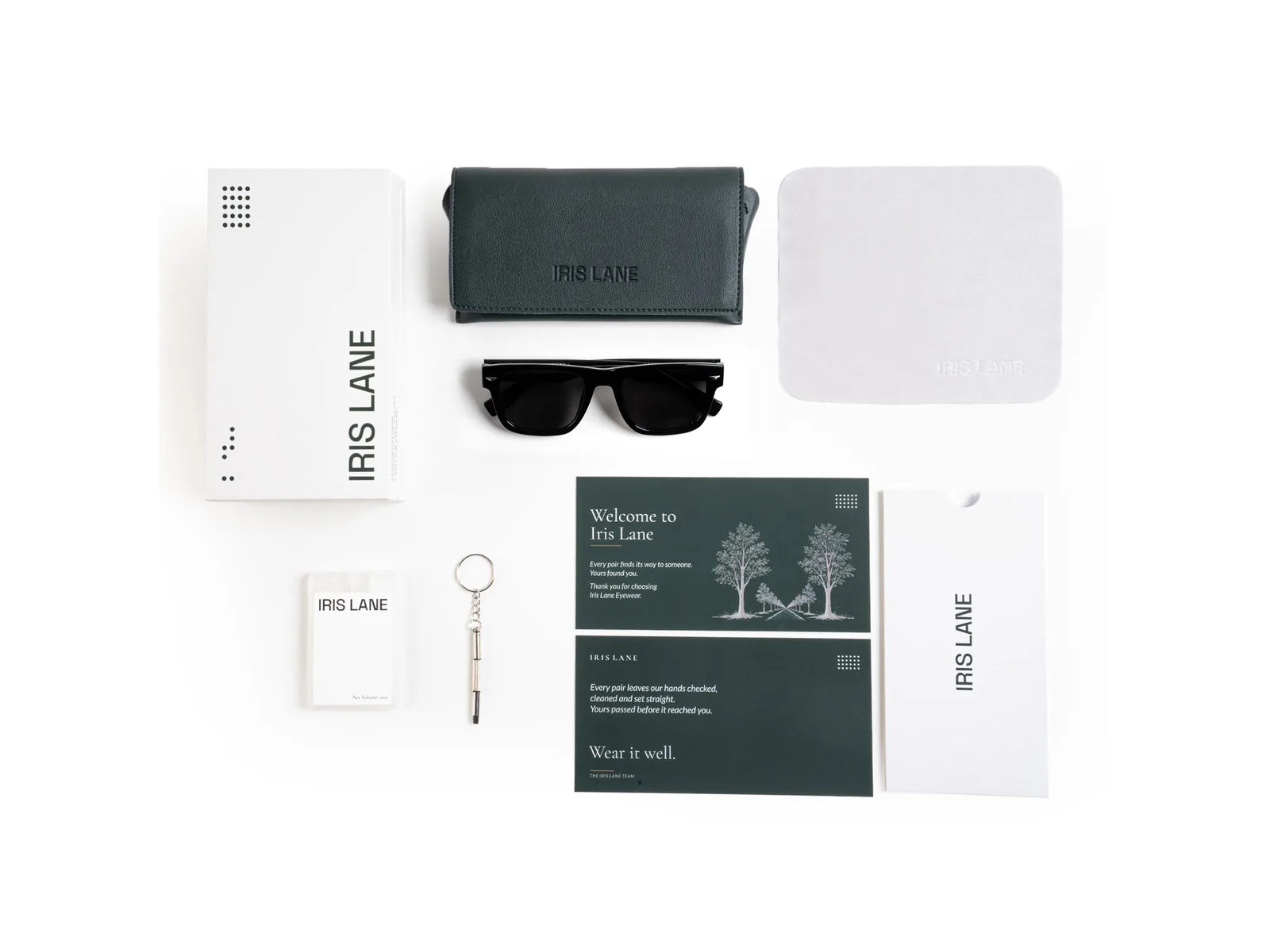 Everything in the IRIS LANE box